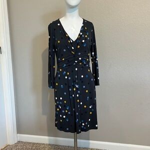 Boden Marina Jersey Dress in Confetti print Sz 6